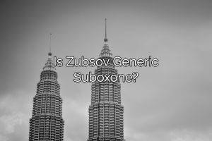 Read more about the article Is Zubsolv Generic For Suboxone?