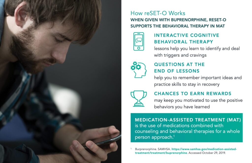 How reSET-O Works To Support Behavioral Therapy In MAT